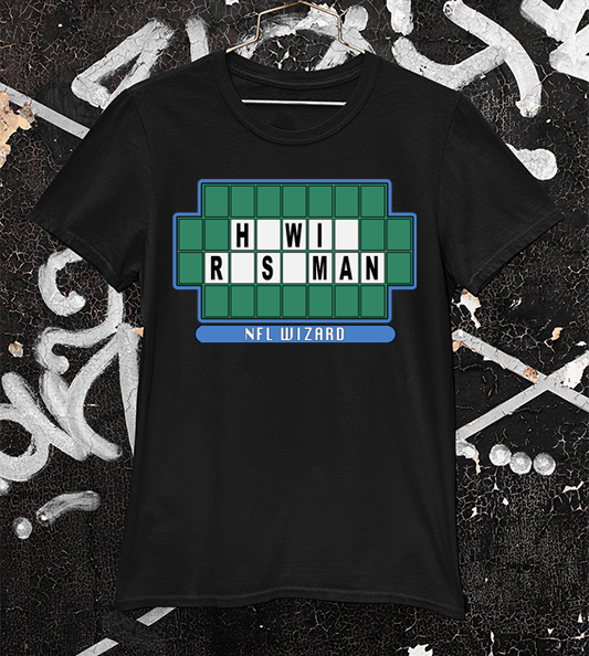 Howie Roseman Wheel of Fortune Black Tee