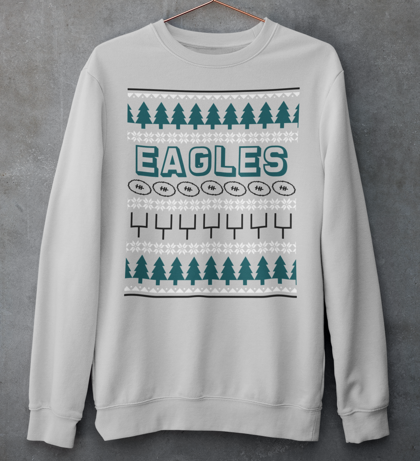 Ugly philadelphia eagles on sale sweater