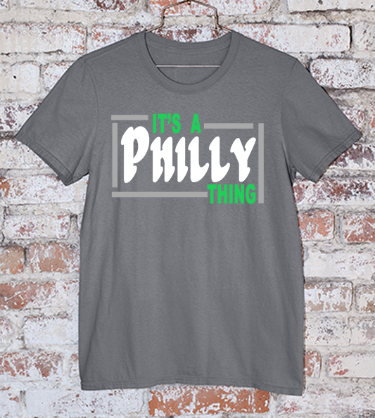 Its a Philly Thing light grey tee