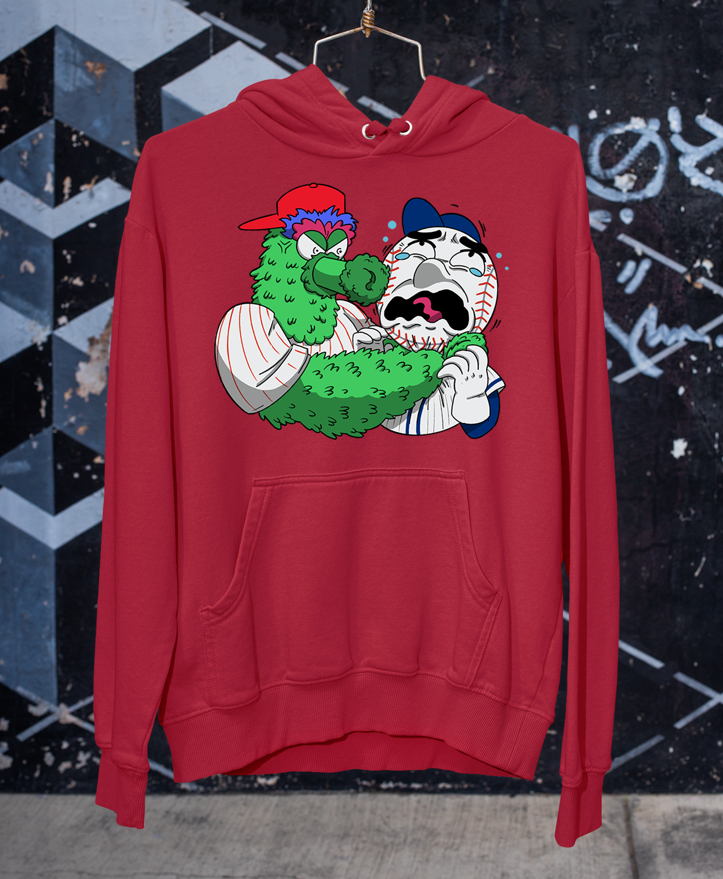 Phillie Phanatic vs. Mr Met | Hoodie