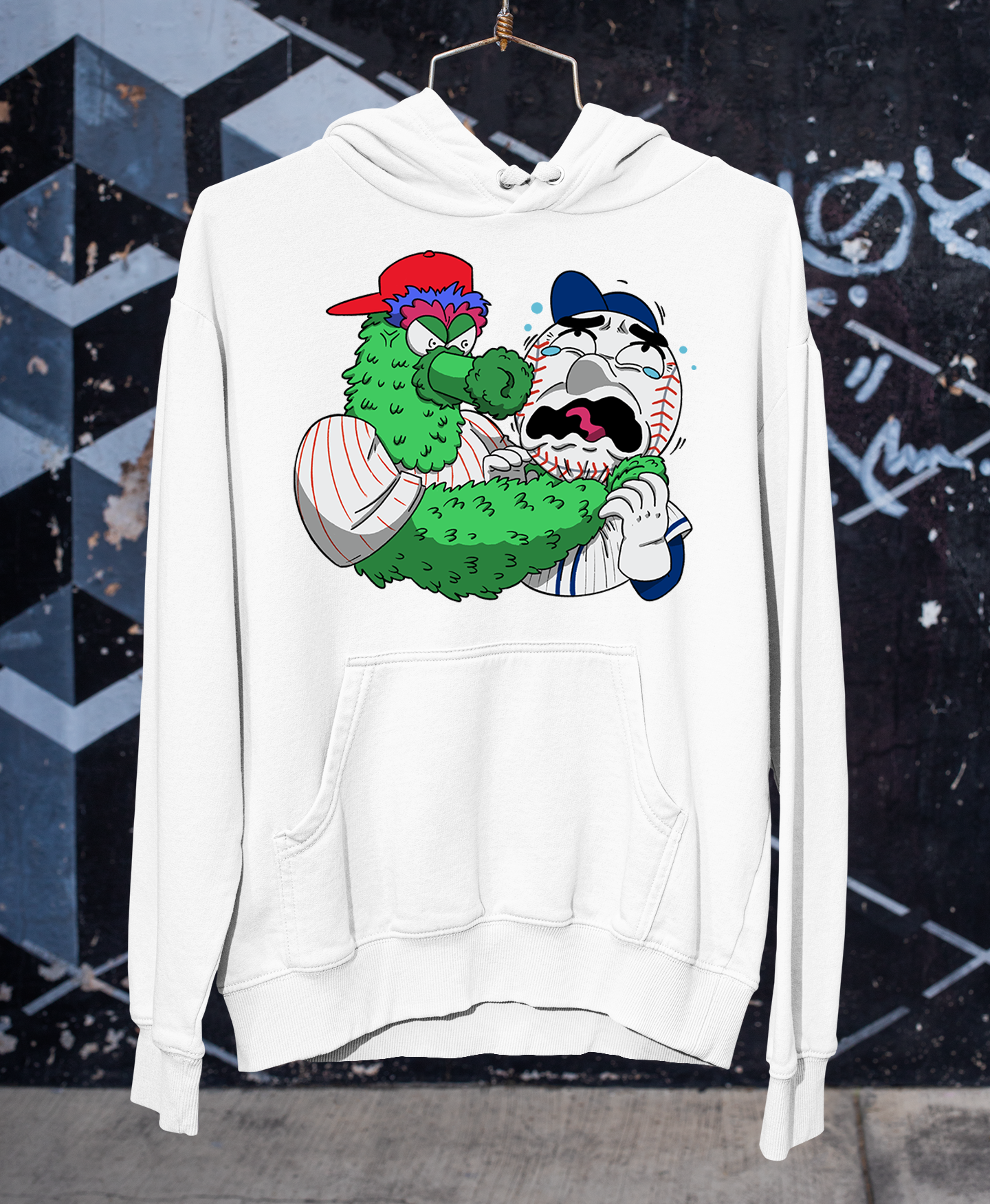 Phillie Phanatic vs. Mr Met | Hoodie