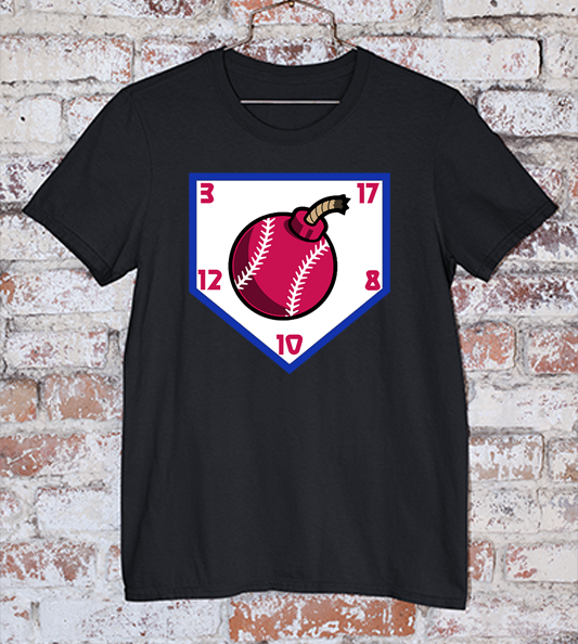 Phillies Bomb Squad tee in Black
