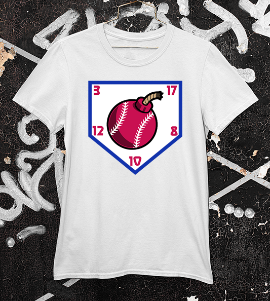 Phillies Bomb Squad tee in White