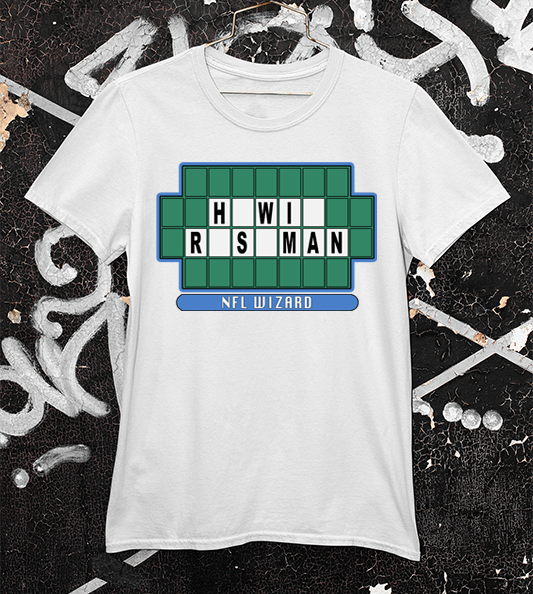 Howie Roseman Wheel of Fortune White Tee