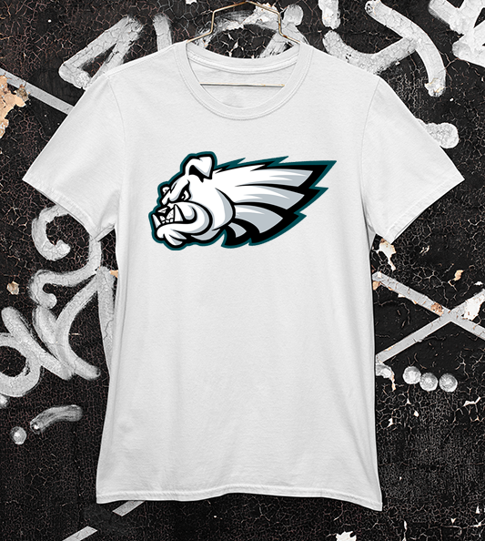 Philly Bulldogs White Tee