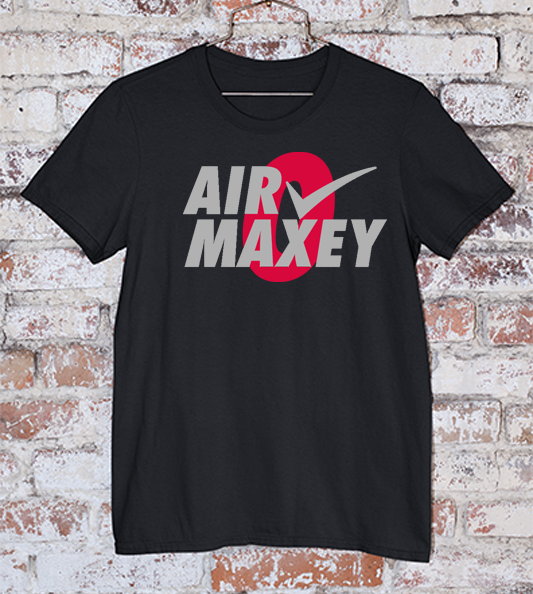 Air Maxey Nike Logo Tee in black