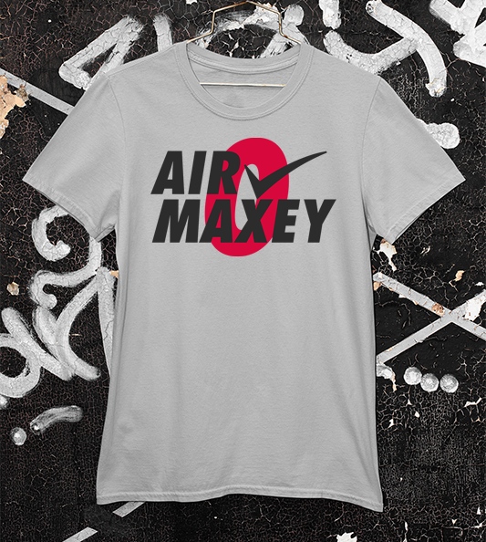 Air Maxey Nike Logo Tee in grey