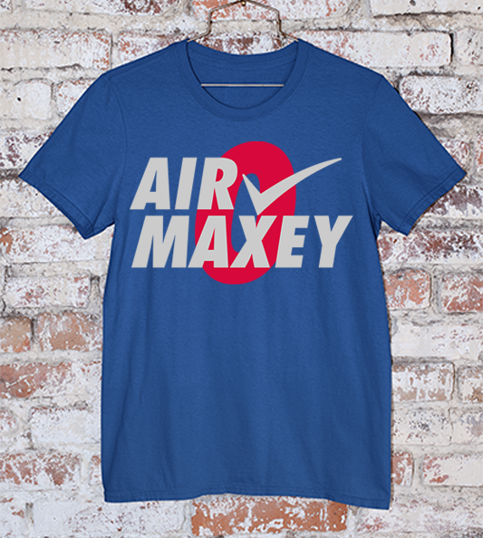 Air Maxey Nike Logo Tee in navy