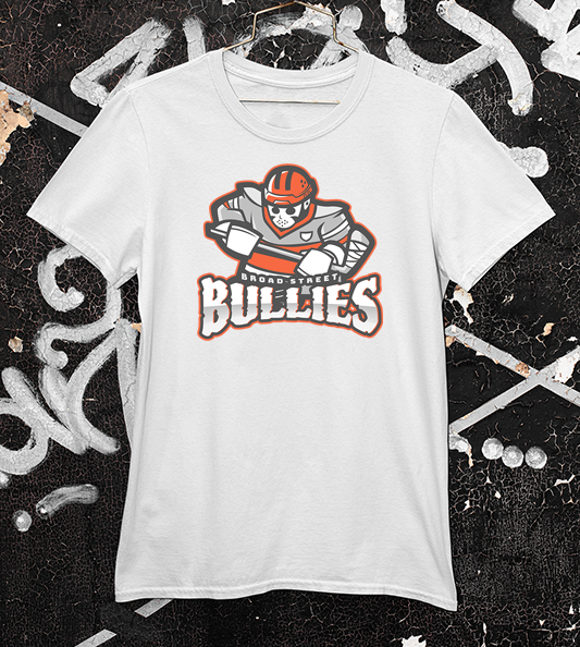 Flyers Broad Street Bullies white t shirt