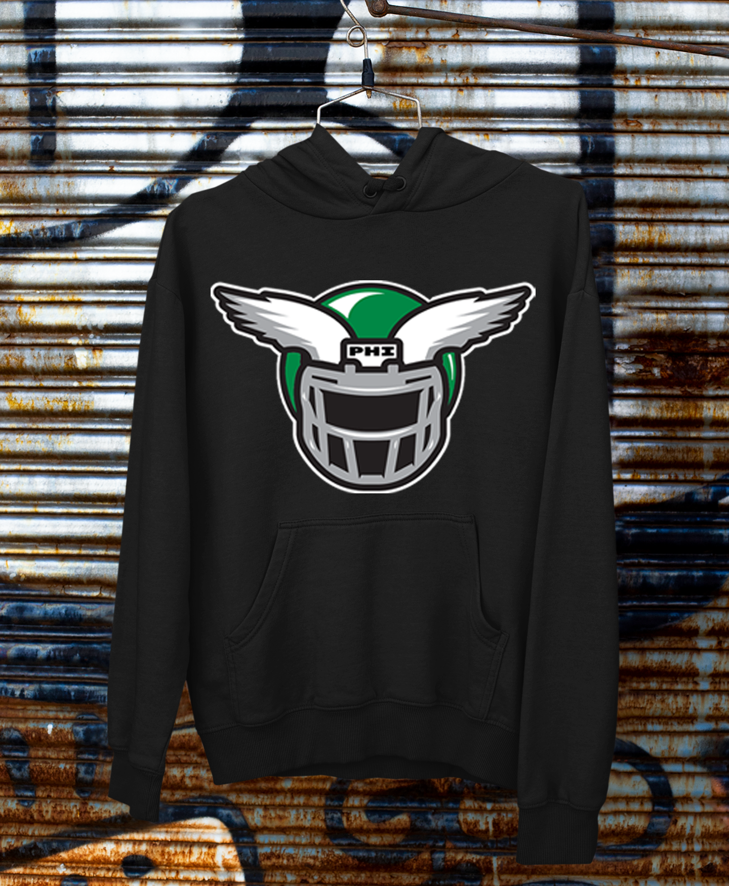 Black Eagles Helmet Hoodie