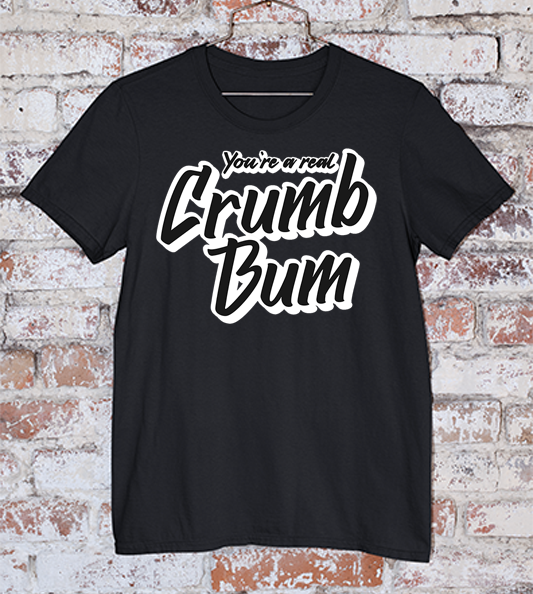 Crumb Bum Black Tee