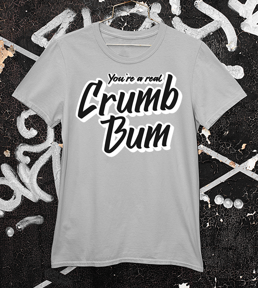 Crumb Bum Light Grey Tee