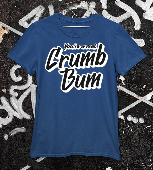 Crumb Bum Navy Tee