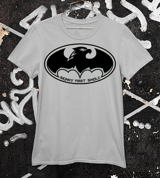 Eagles Batman tee in grey