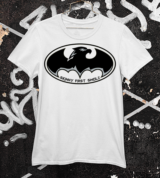 Eagles Batman tee in white