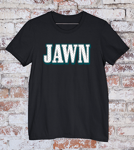 Eagles Jawn Black Tee