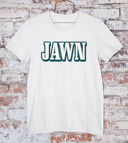 Eagles Jawn White Tee