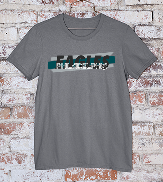 Eagles streak series grey tee