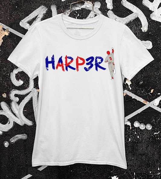 Phillies Bryce Harper MVP 2021 White shirt