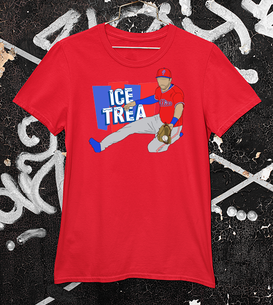 Ice Trea Turner red tee