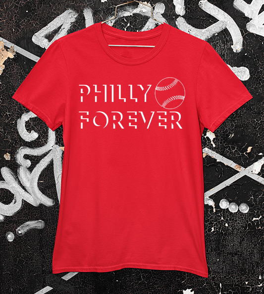 Phillies Forever Tee in Red