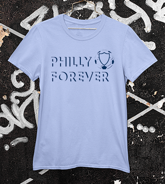 Union - Philly forever series tee in powder blue