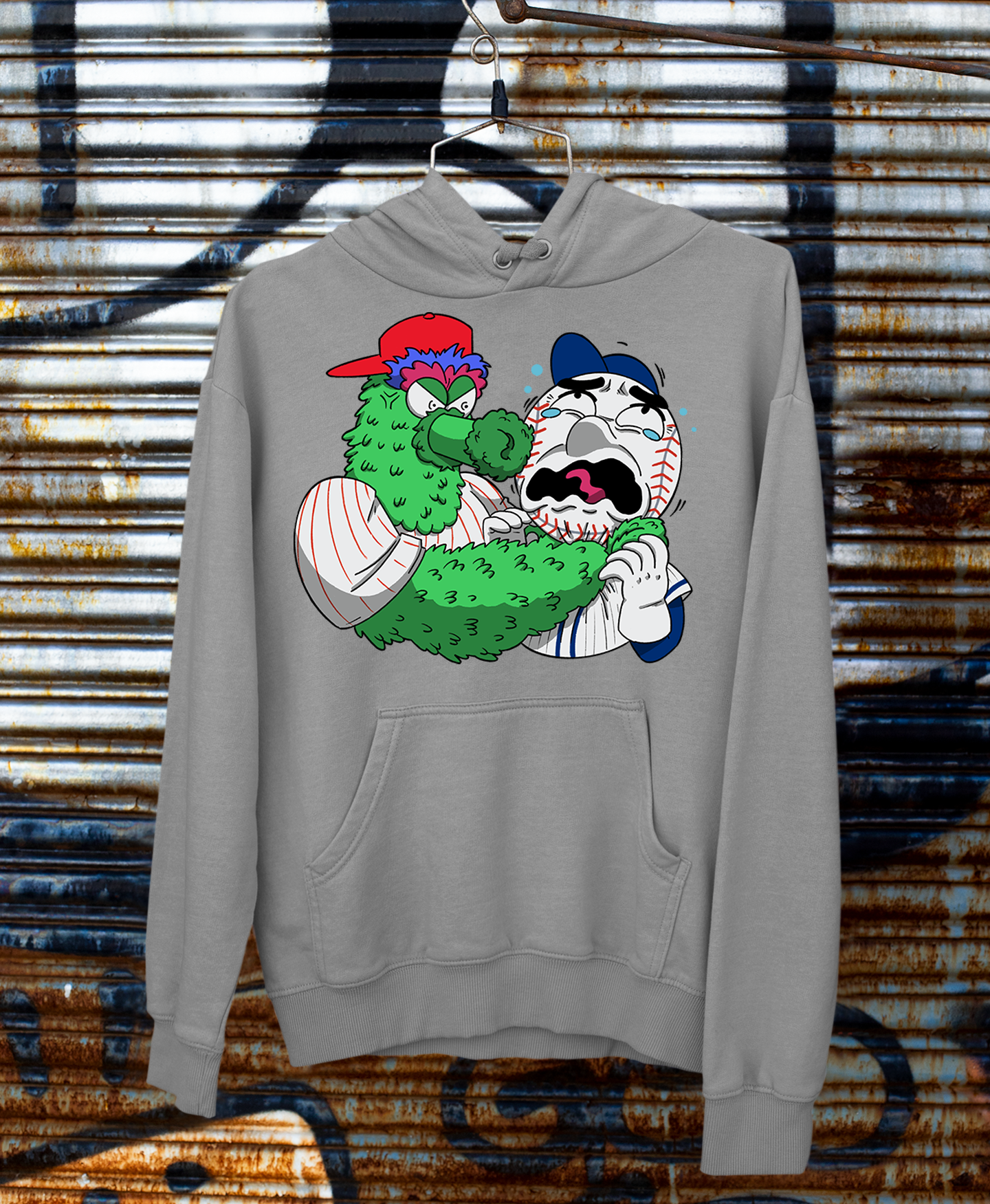 Phillie Phanatic vs. Mr Met | Hoodie