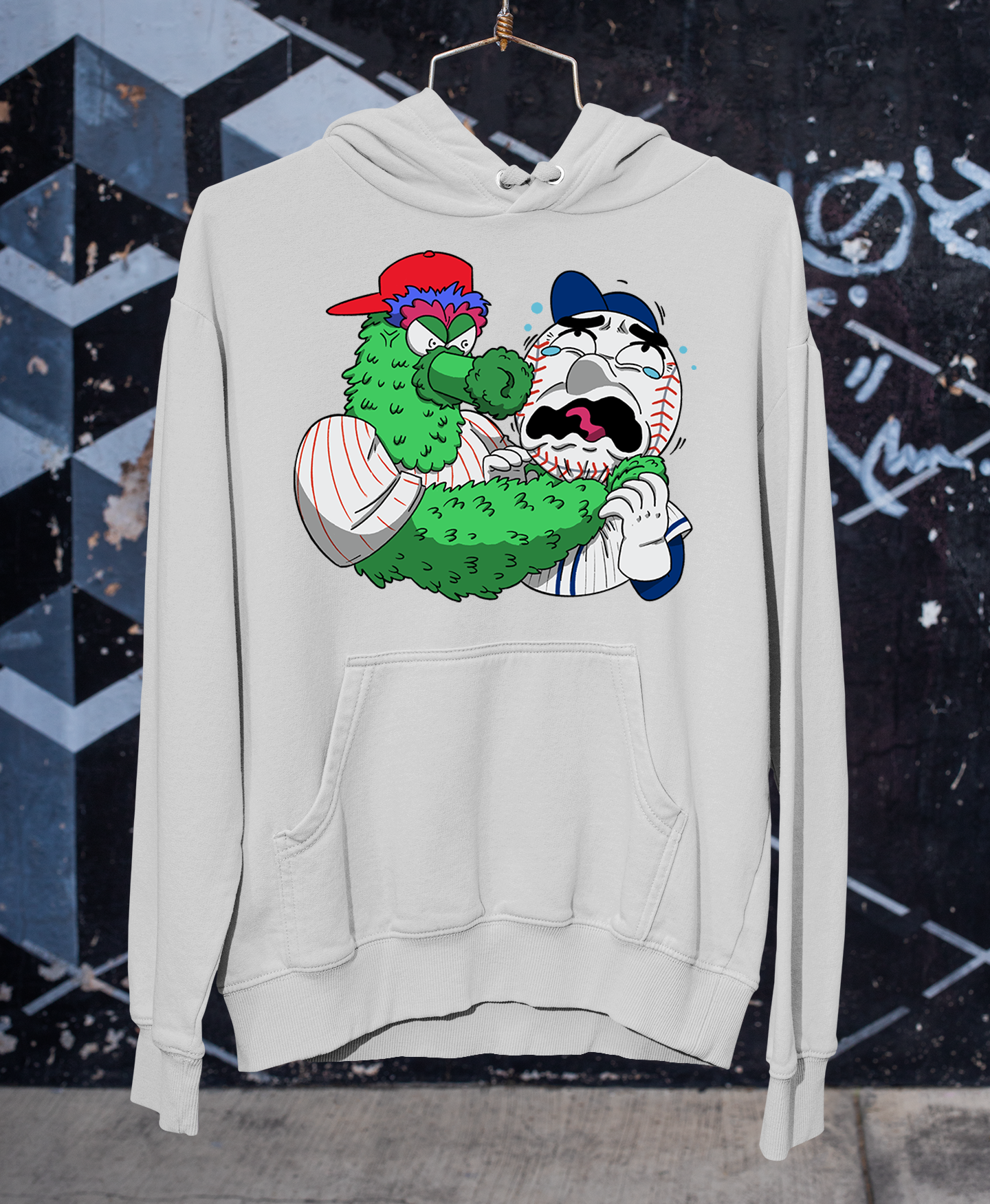 Phillie Phanatic vs. Mr Met | Hoodie