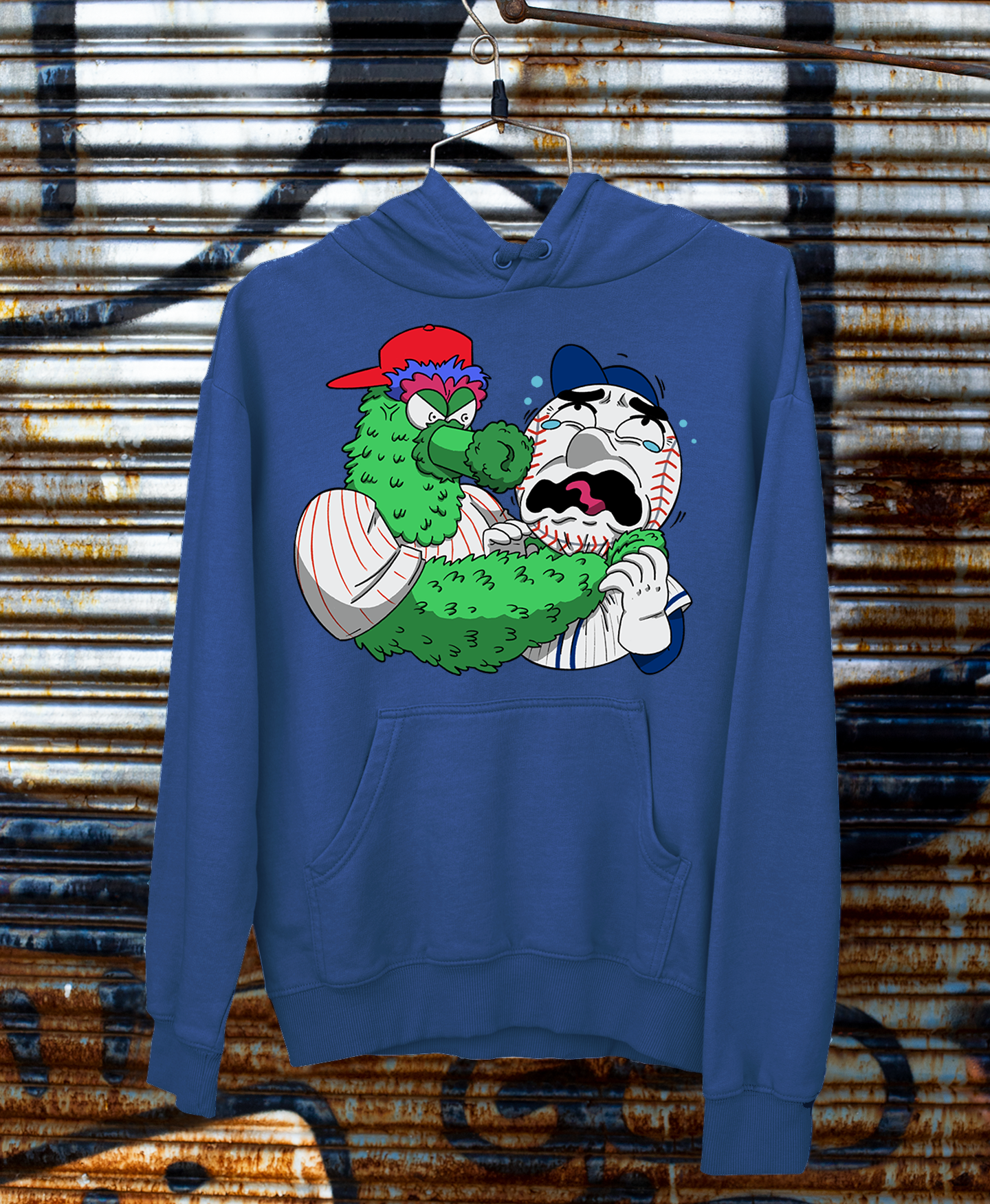 Phillie Phanatic vs. Mr Met | Hoodie