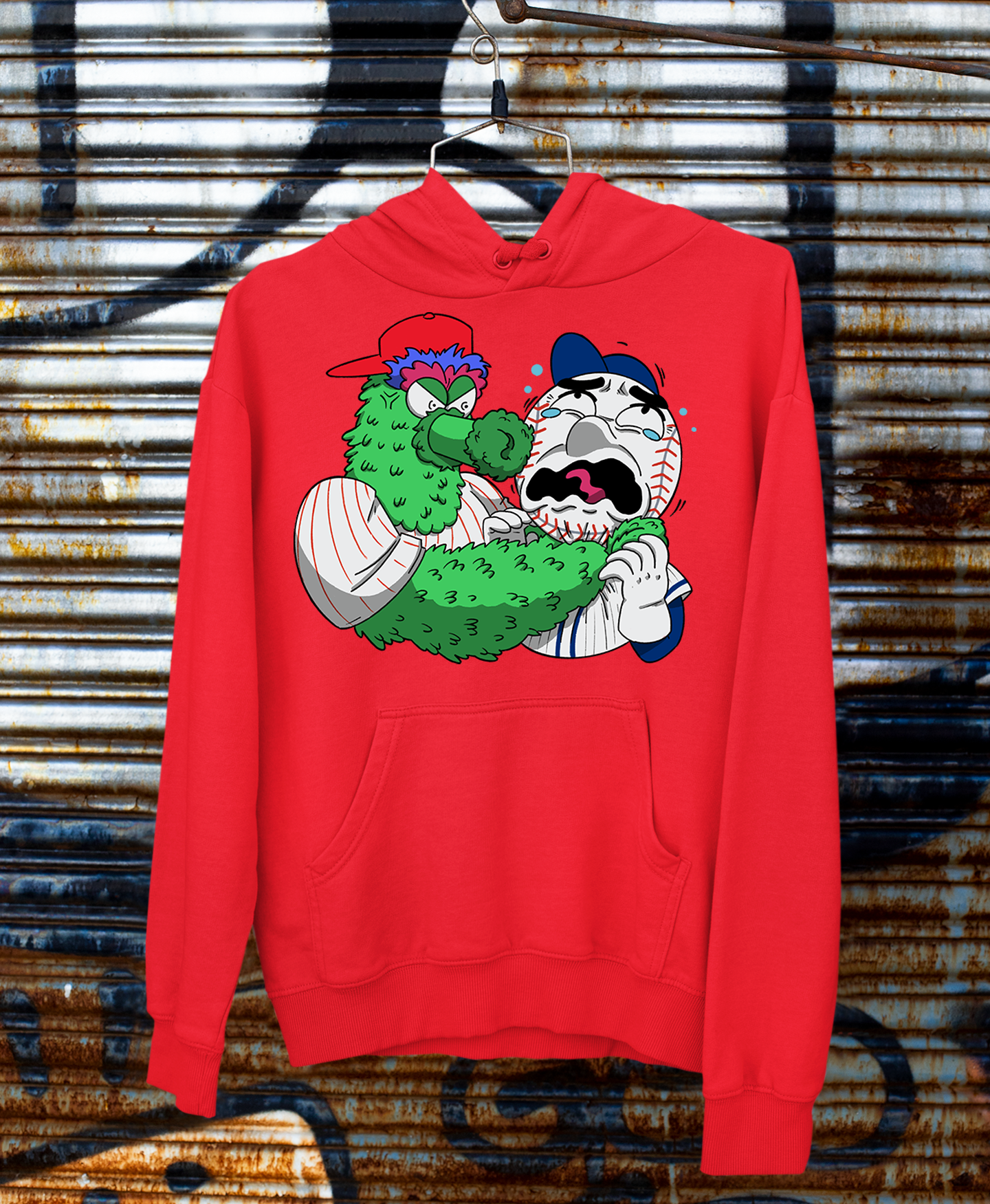 Phillie Phanatic vs. Mr Met | Hoodie