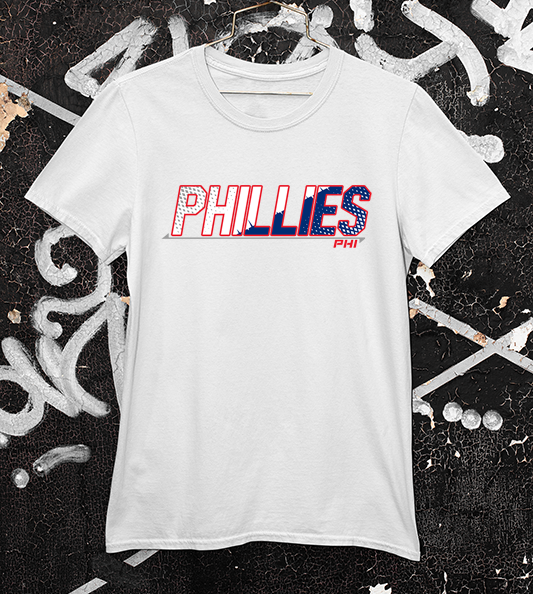    Phillies Diamond Series tee in white