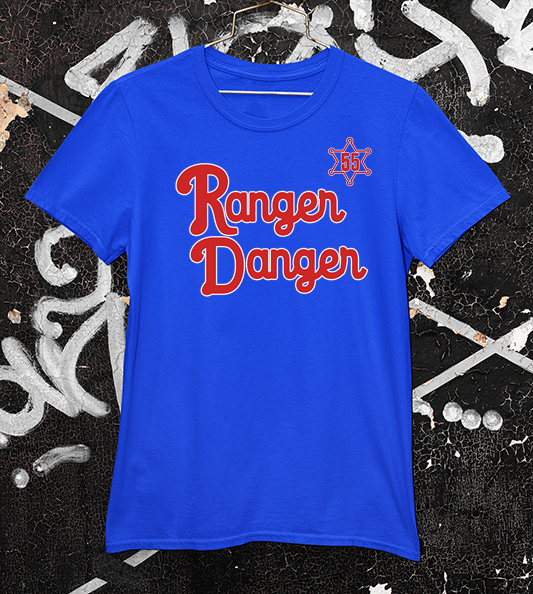 Ranger Suarez blue t shirt