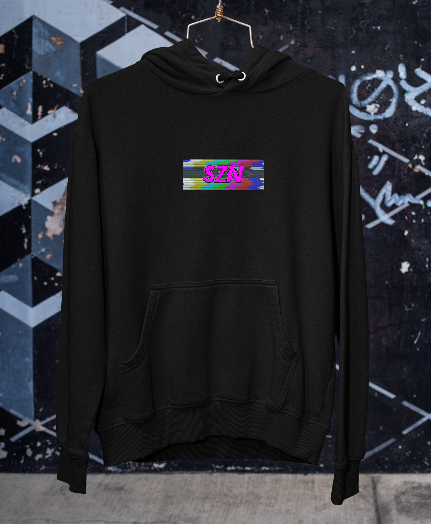 Streamer Szn podcast black hoodie