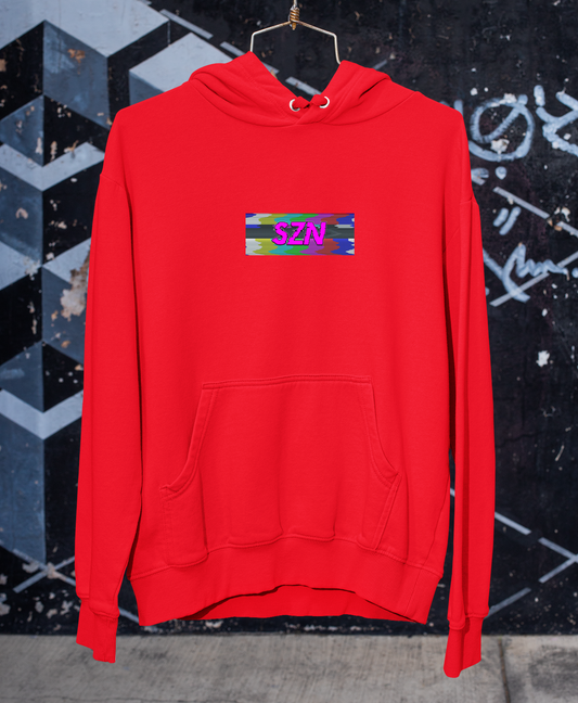 Streamer Szn podcast red hoodie