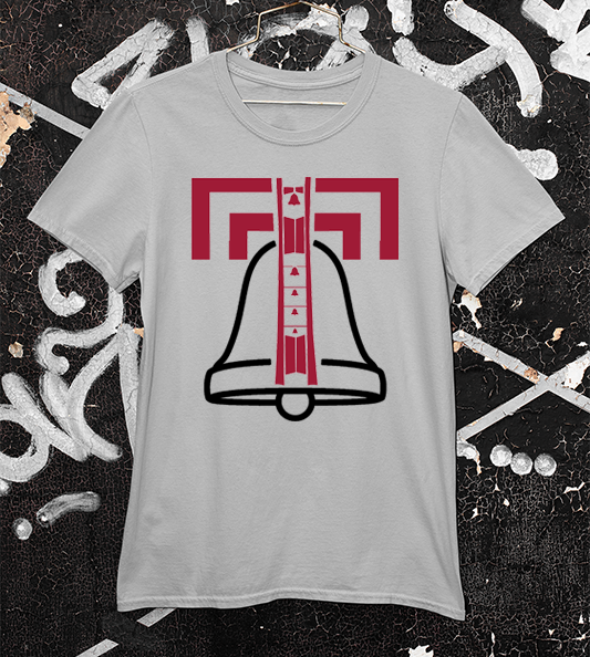 Temple Bell Tower Light Grey Tee