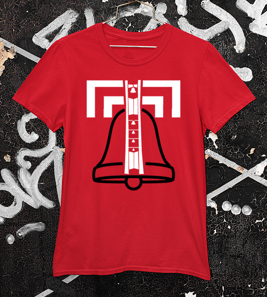 Temple Bell Tower Red Tee