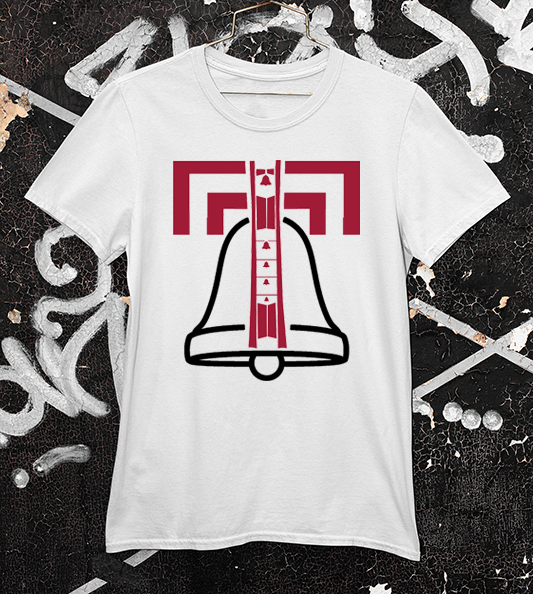 Temple Bell Tower White Tee