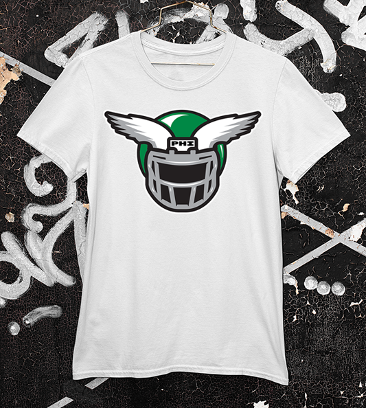 White Eagles Helmet Tee